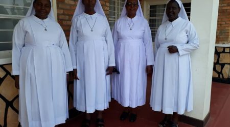 The arrival of Sisters in Rwanda for the new apostolic mission from Tanzania