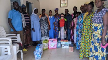 Donation from Kinyinya Sub-parish.